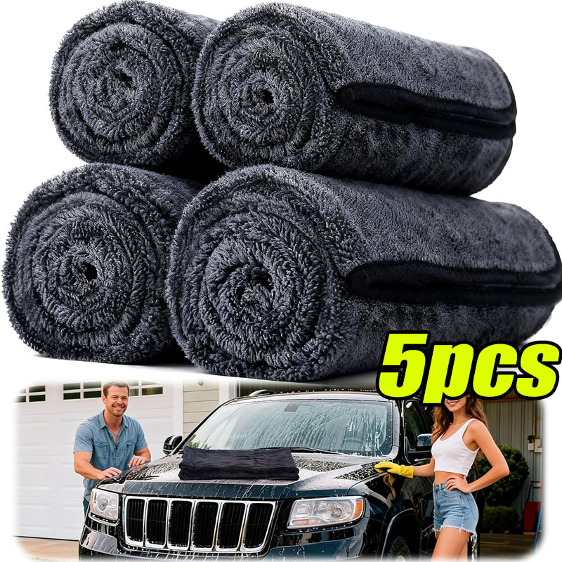 Microfiber Towel Detailing - 마이크로화이버 트위스트 자동차 세차 타월 전문가용