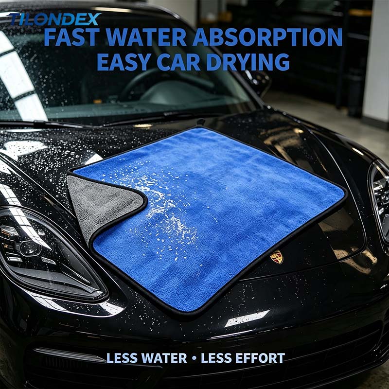 Microfiber Towel Detailing - 틸론덱스 블루 마이크로화이버 자동차 디테일링 타월