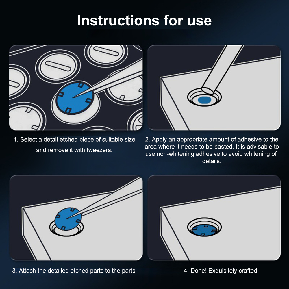 포토 에칭 시트 모델 업그레이드 디테일업 부품 1/10 - Interior Detailing Kit 리뷰 및 가격