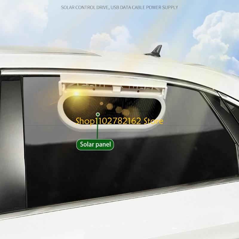 547B 태양광 차량 환기 시스템 삼중 기류 팬 냄새  - Odor Eliminator Car 리뷰 및 가격