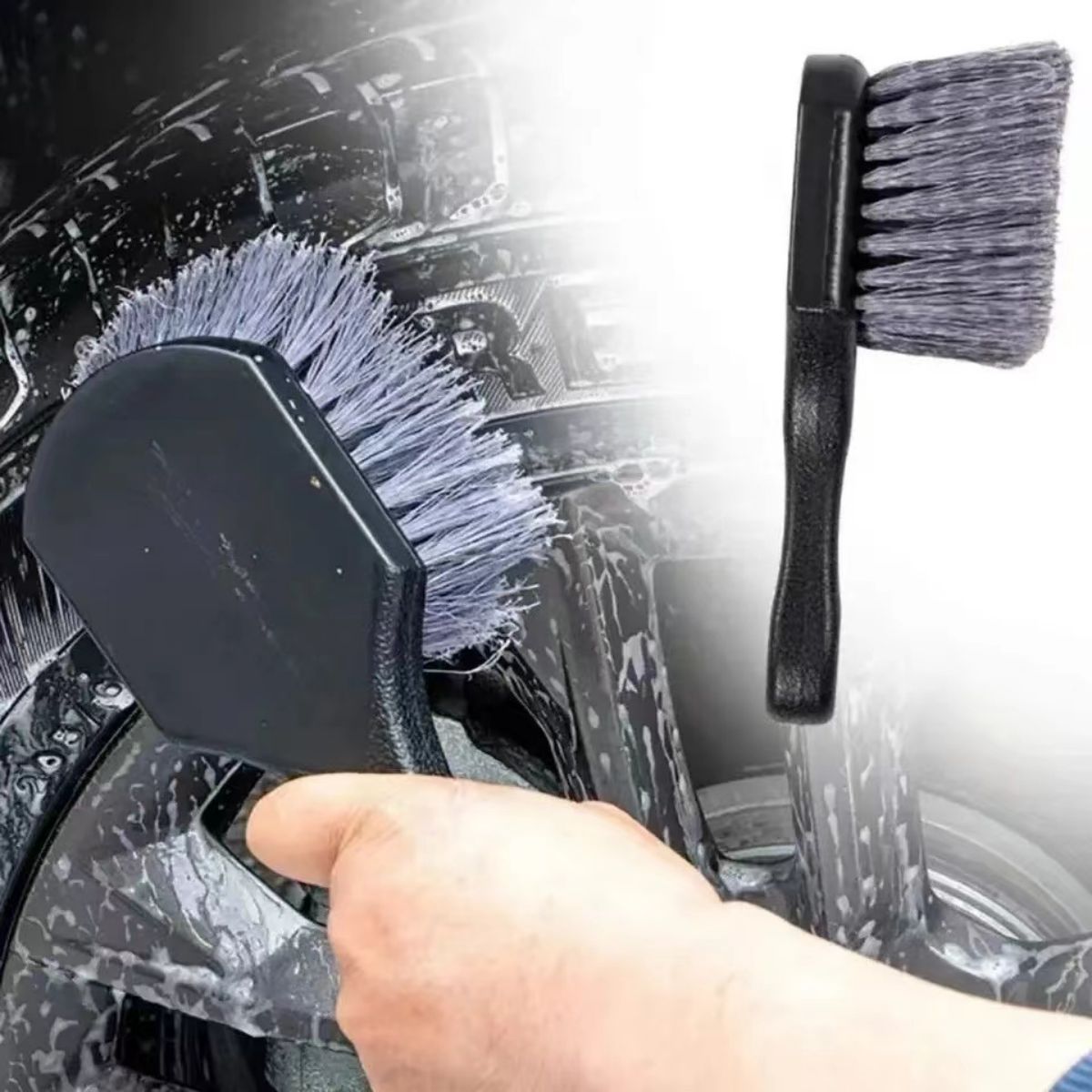 자동차 휠 청소 브러시 디테일 브러시, 짧은 핸들, 타 - Car Cleaning Brush 리뷰 및 가격